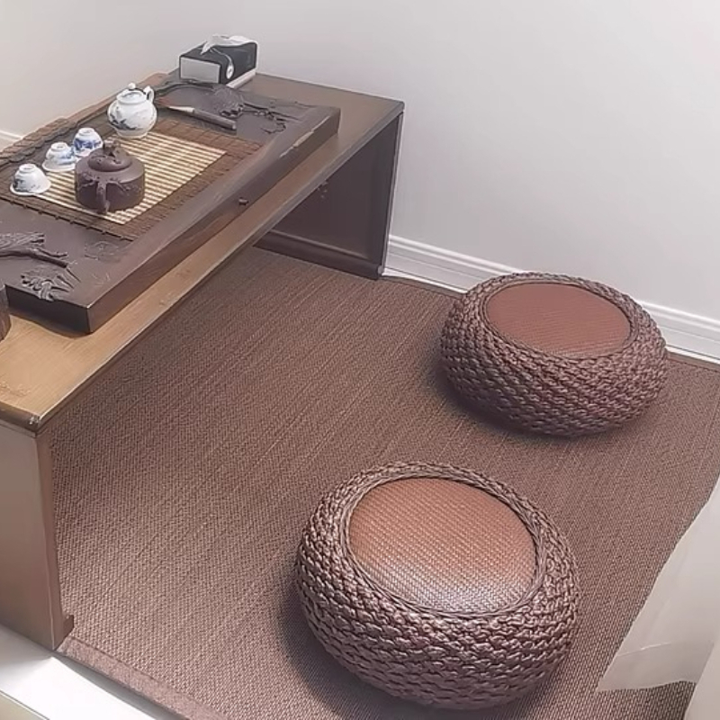 Tatami Mat Rush - Home Thickened Seat Cushion Woven Rattan
