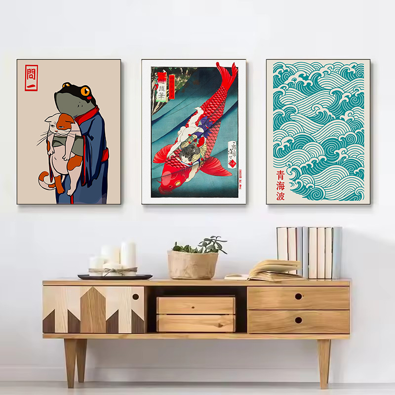 Retro Abstract Japanese Cultur - Japanese Lifestyle And Culture ulasan dan harga