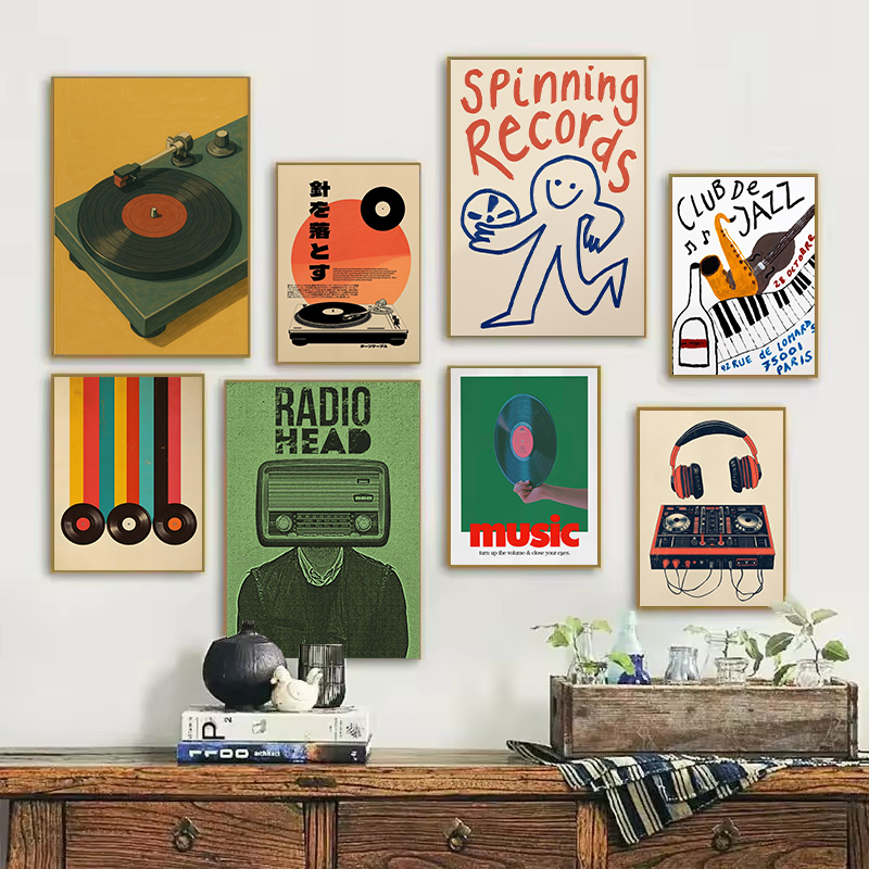 Retro Japanese Style Vinyl Rec - Japanese Life Quotes ulasan dan harga