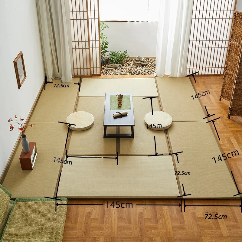 Japanese Traditional Igusa Tat - Tatami Mat Rush ulasan dan harga