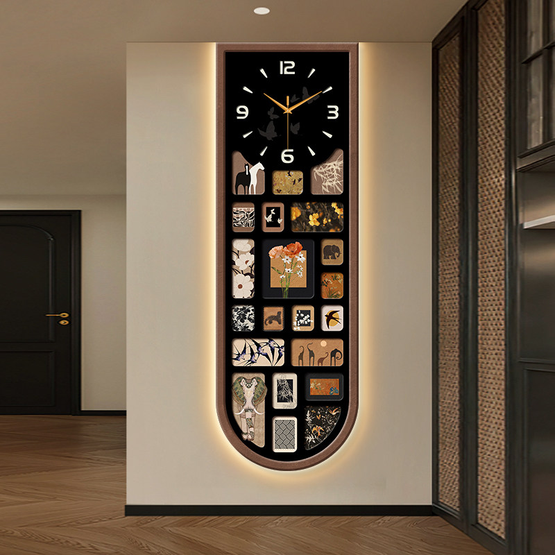 Vertical Security Wall Clock U - Japanese Luxury Lifestyle ulasan dan harga