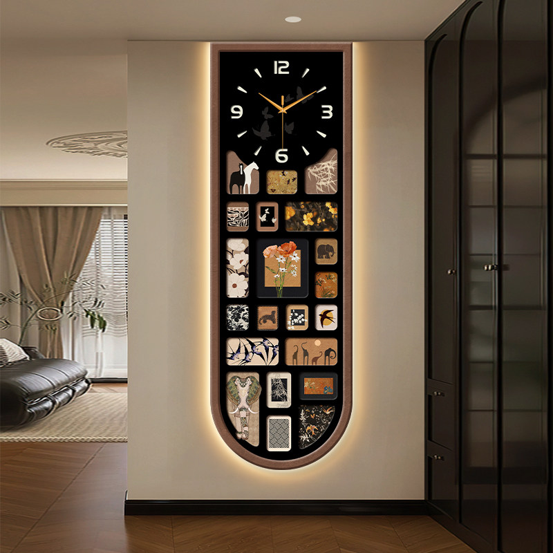 Vertical Security Wall Clock U - Japanese Luxury Lifestyle ulasan dan harga