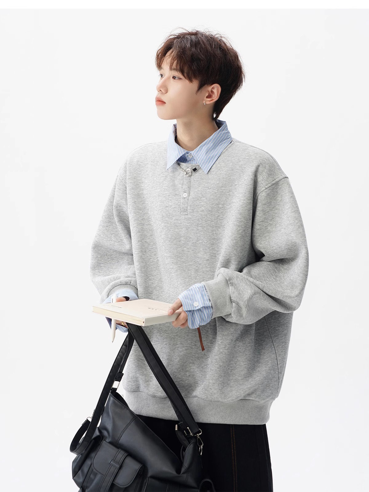 Man Plus Size Clothes No Hat H - Japanese Restaurant Lifestyle ulasan dan harga