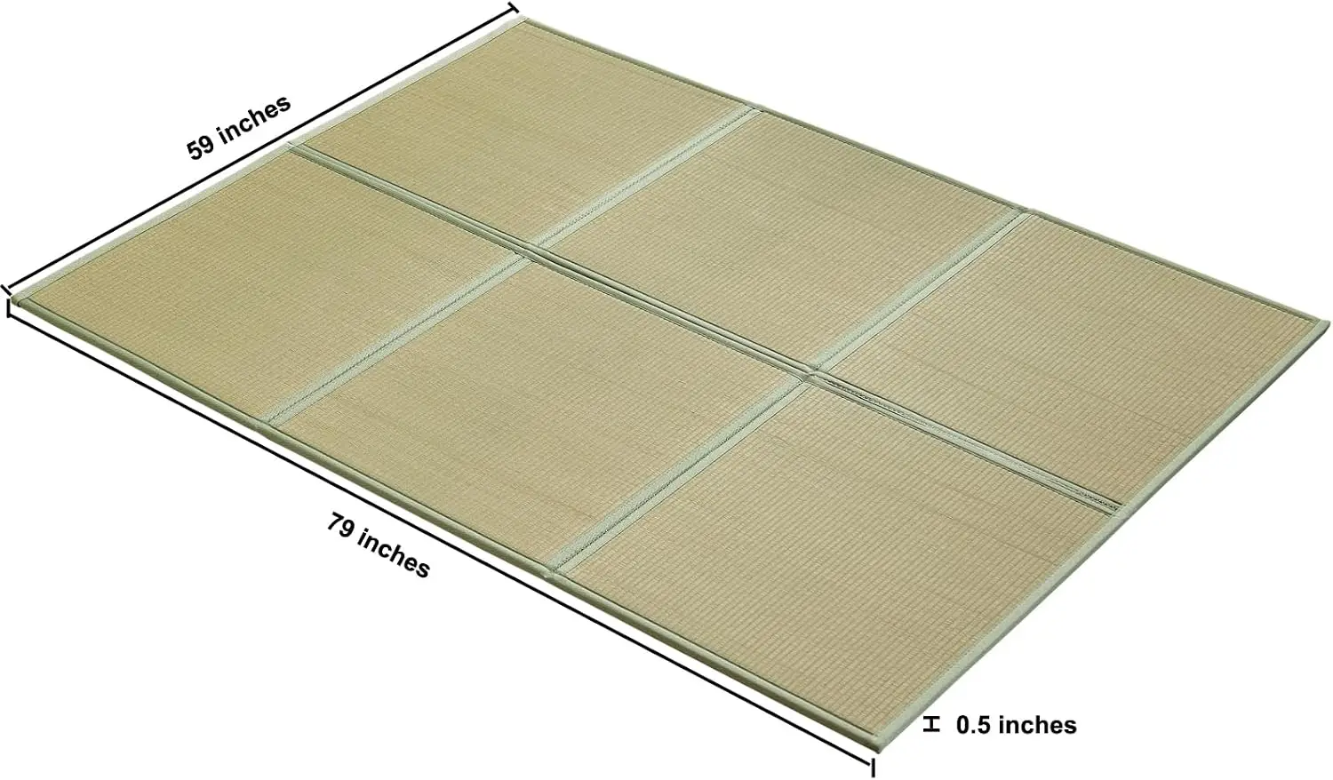 Natural Rush Grass Floor Tatam - Tatami Mat Rush ulasan dan harga
