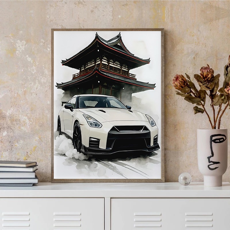 Japanese Style Supercar Wall A - Japanese Luxury Lifestyle ulasan dan harga