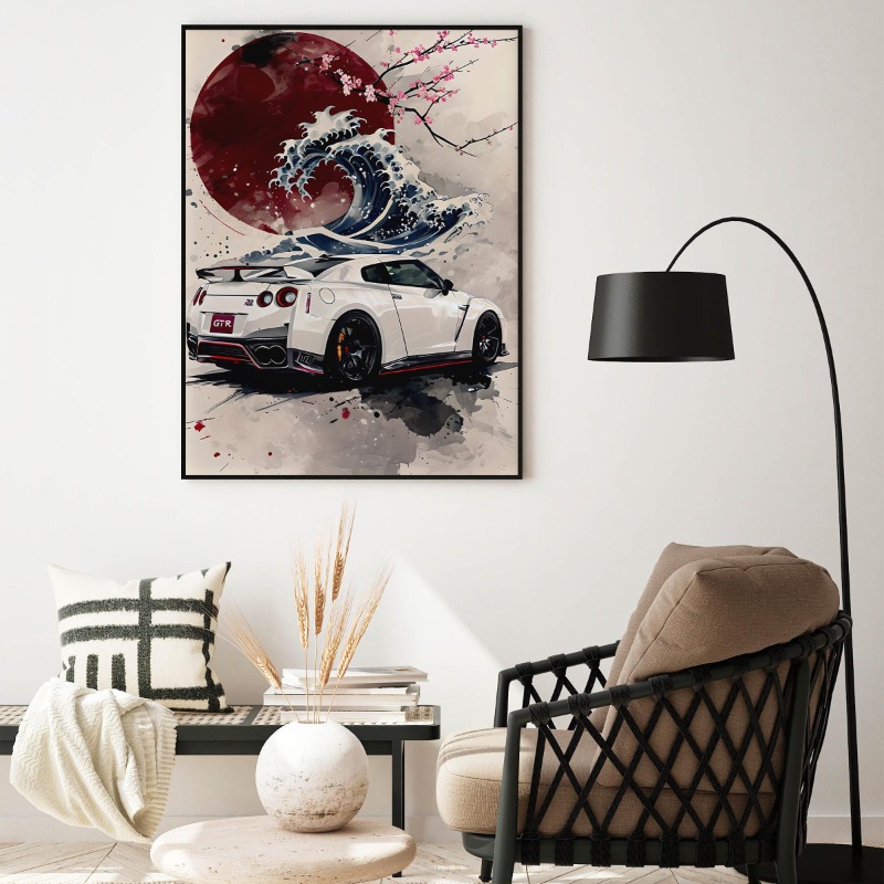 Japanese Style Supercar Wall A - Japanese Luxury Lifestyle ulasan dan harga