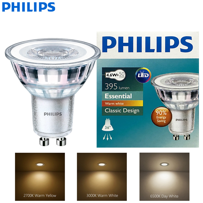 Philips LED GU10 PAR16 Essenti - Philips Bulb Led Classic ulasan dan harga