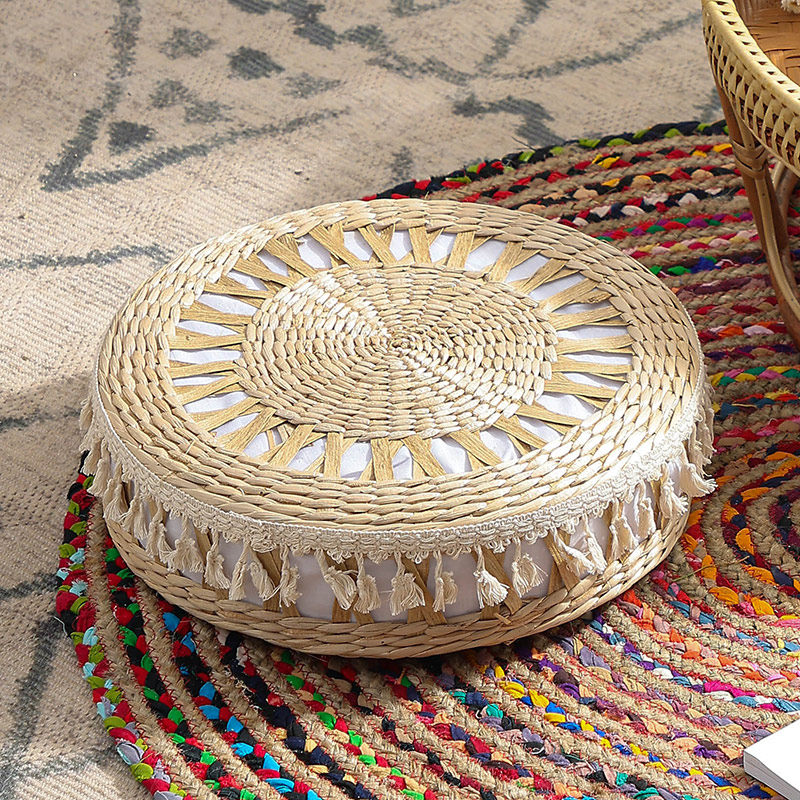 Woven Rush Floor Cushion Tatam - Tatami Mat Rush ulasan dan harga