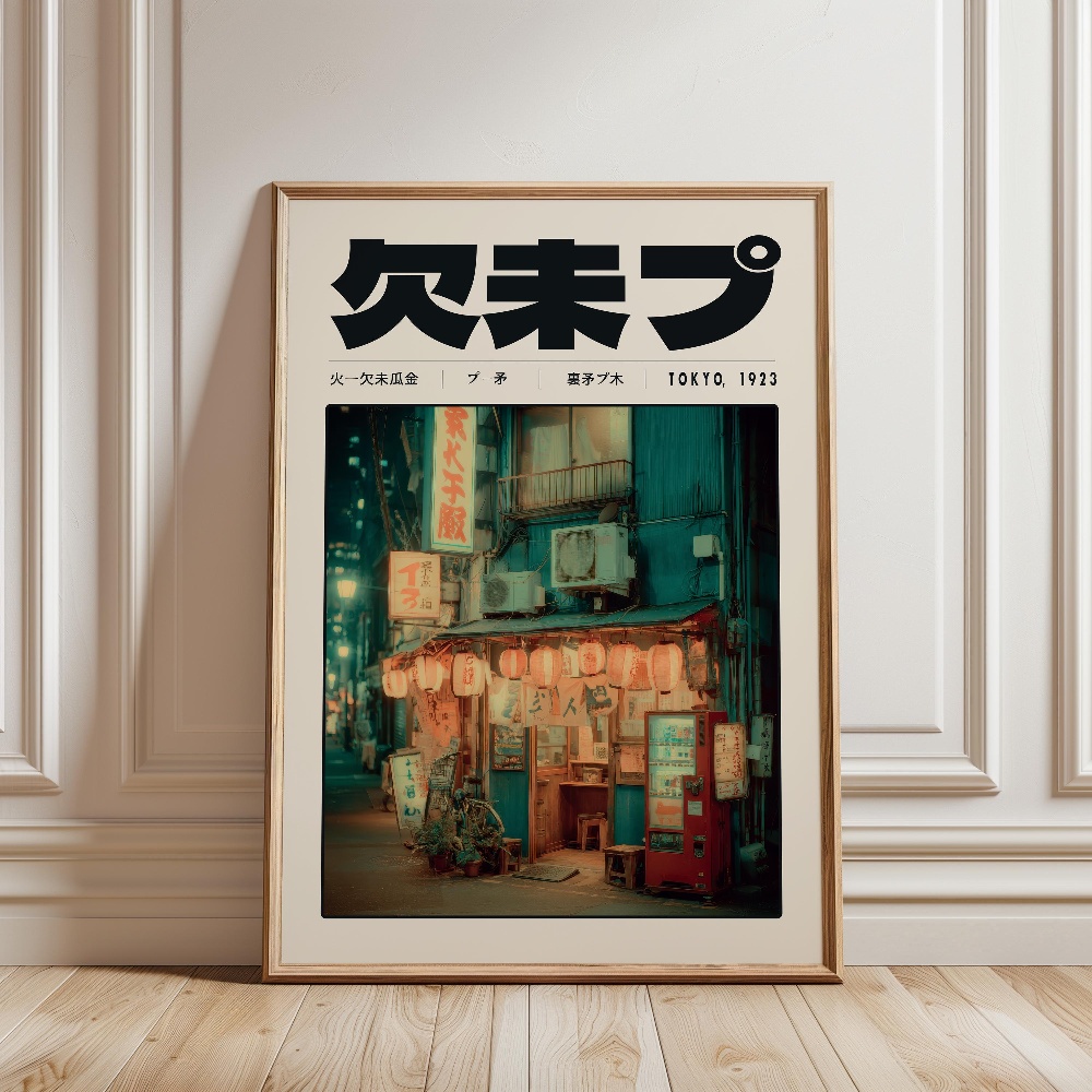 Japanese Retro Vaporwave Poste - Japanese Lifestyle And Culture ulasan dan harga